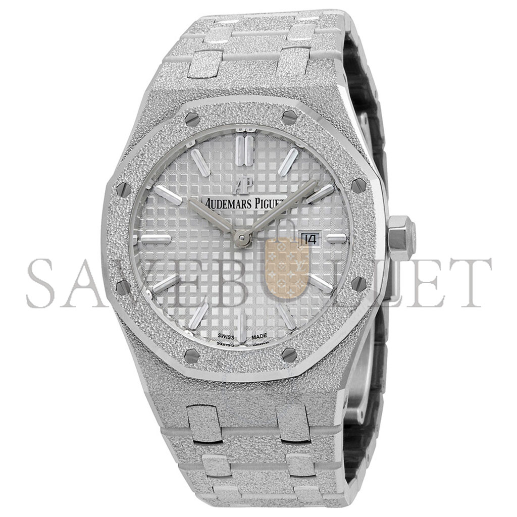 AUDEMARS PIGUET WHITE FROST GOLD WATCH 67653BC.GG.1263BC.01
